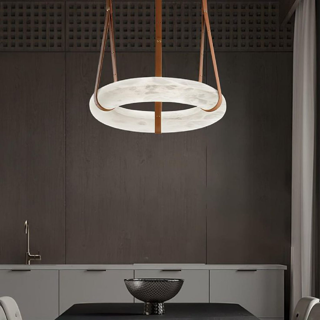 ثريا ماربيل مودرن LED – MARBEL Ring Pendant