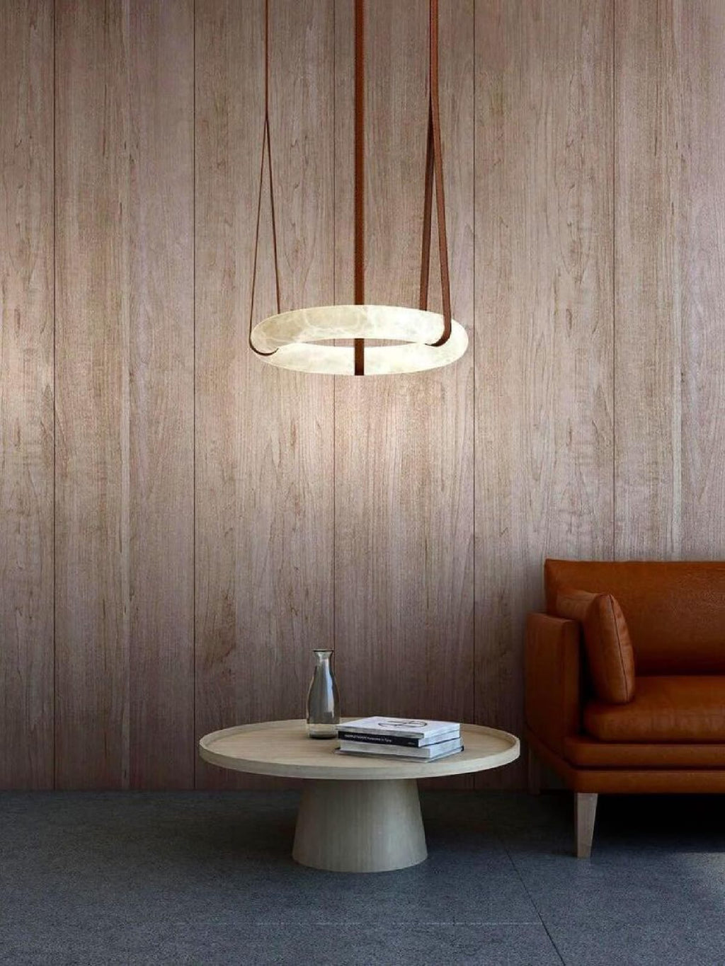 ثريا ماربيل مودرن LED – MARBEL Ring Pendant
