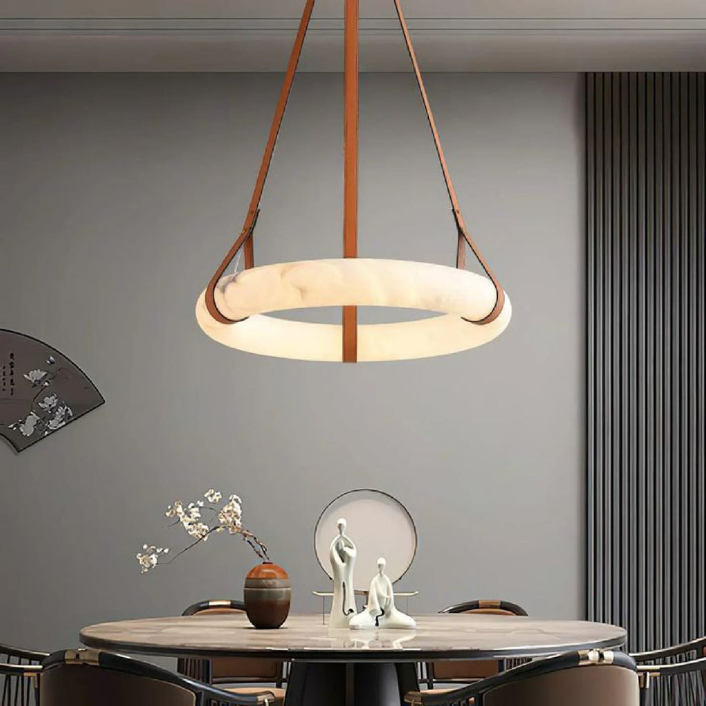 ثريا ماربيل مودرن LED – MARBEL Ring Pendant