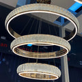 ثريا كريستال هالة  LED