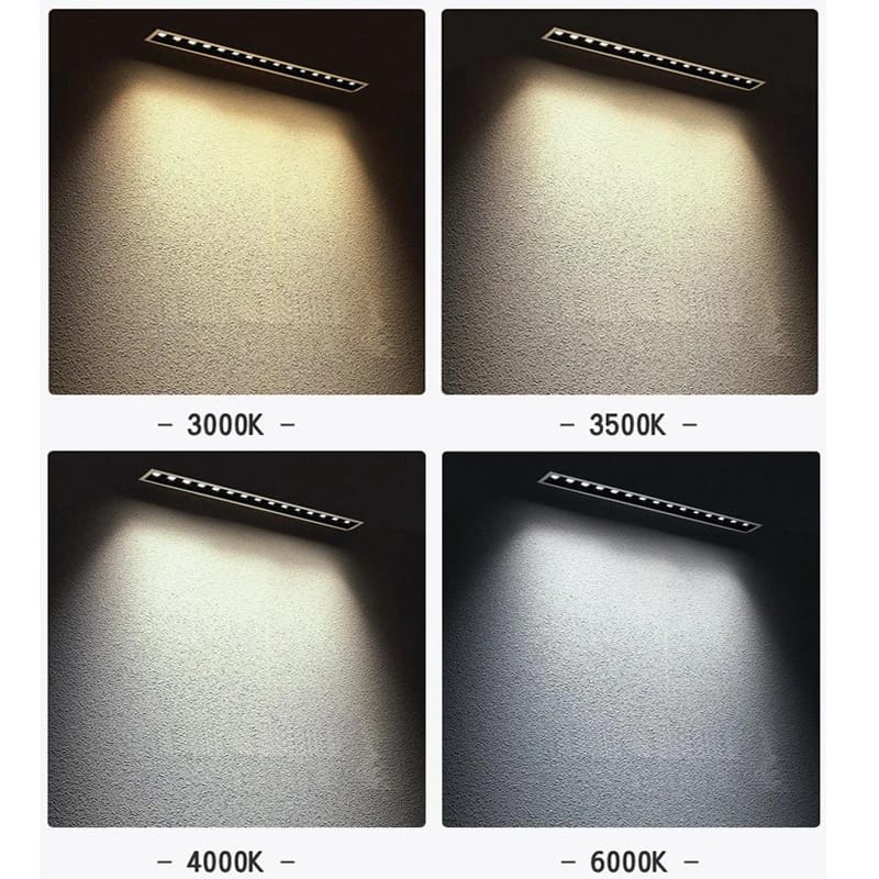 إنارة تراك خطية جريد LED – Track Linear Grille Light